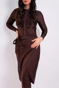 Siya 3 Piece Swimsuit - Chocolate