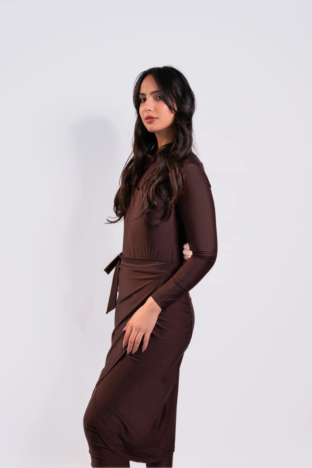 Siya 3 Piece Swimsuit - Chocolate